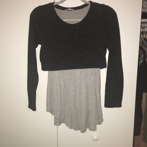 Maternity nursing tunic